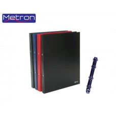 METRON ΝΤΟΣΙΕ ΠΛΑΣΤΙΚΟ Α4 4 ΚΡΙΚΟΙ 4cm ΜΑΤ ΑΣΣΟΡΤΙ 5T